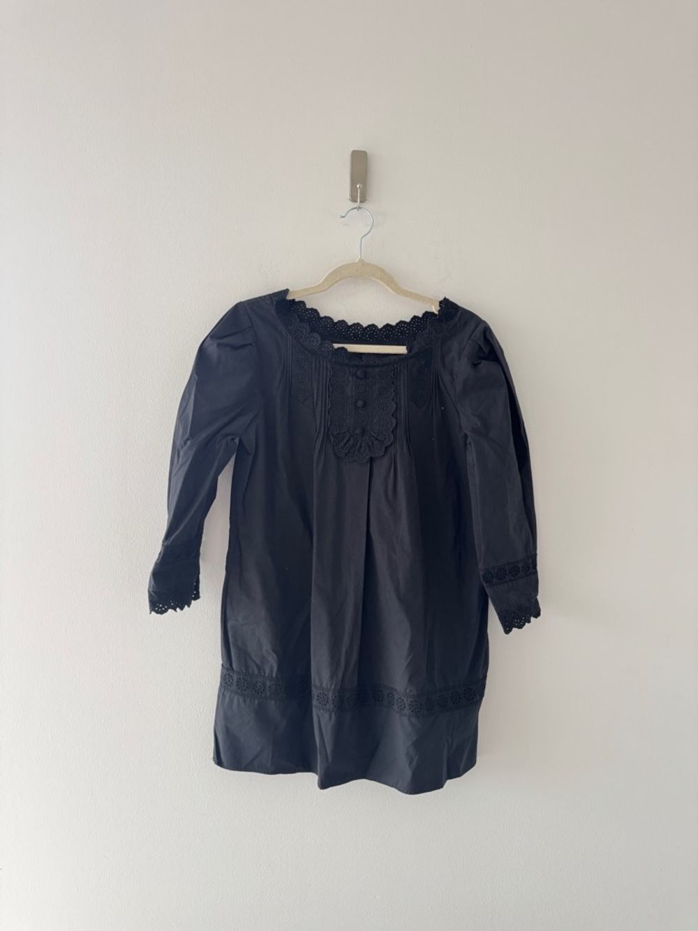 SEE BY CHLOE Black Embroidered Tunic 6